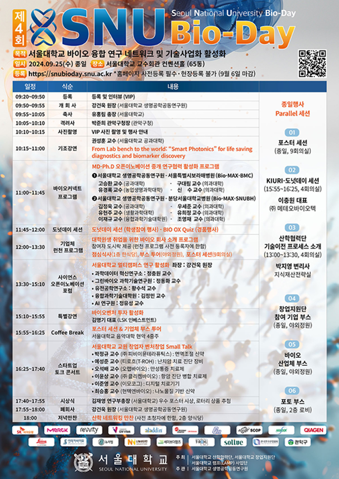 제4회 SNU Bio-Day